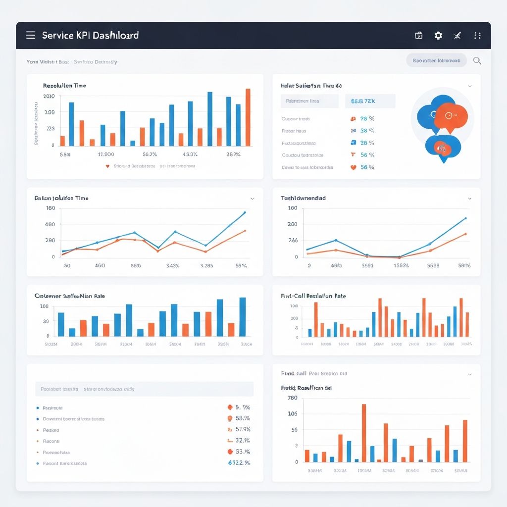 Dashboard digital moderno mostrando múltiples KPIs y gráficos de rendimiento para manufactura, con métricas de producción, eficiencia operacional, calidad y finanzas en pantalla grande, ambiente de sala de control industrial
